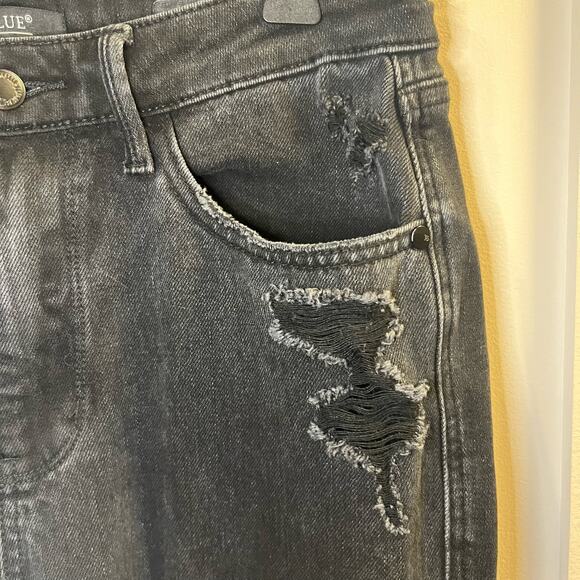 Judy Blue Women’s Black 90’s Straight Leg Jeans Size 7 - Picture 4 of 7